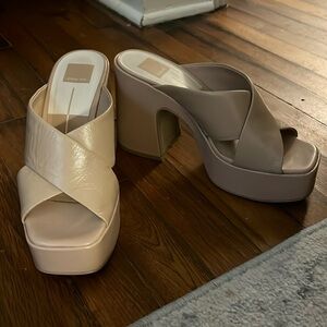 Blush dolce vita heels